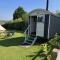 Home Farm Shepherds Hut with Firepit and Wood Burning Stove