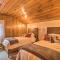 Deck and Fire Pit Cozy Pocono Mountain Home