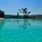 Havre de paix, vue pano, terrasse, piscine, nature. - 利穆