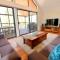 Treehouse-elevated nature setting, kids TV room