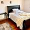 Cheerful, sun-kissed room with workstation