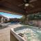 Pool house with hot tub and cinema - Corinth