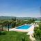 Splendid villa with heated pool, beautiful covered terrace with panoramic view - Donja Glavina