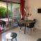 La Mer et la Plage au bout du parc Appartement 4 couchages avec jardin