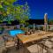 Villa Little Paradise with a private pool, 4 bedrooms, 2 living areas, 3km from the beach in Marina