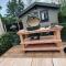 PUUR Eernewoude luxe chalet direct aan open vaarwater gelegen in de Alde Feanen - 埃尔讷沃德