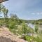 Grill and Fire Pit Blue Cabin Ozarks Getaway!