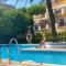 Honeymoon Corner Suite, sun-all-day terrace on the best beach of Marbella