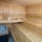 Attic apartment with pool, sauna, and fireplace