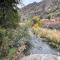 Cabaña alpina en plena cordillera con acceso a Río