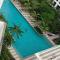 Closeup Pool View Romantic Couples Holiday 12