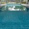 Closeup Pool View Romantic Couples Holiday 12