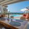 Sea view villa with private pool close to the beach