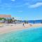 20 meters from the beach