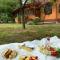 AB’s rustic cabin