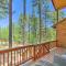 Wooded Hideaway! Spacious Show Low Log Cabin