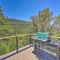 Deck and Mogollon Rim Views Secluded Payson Cabin
