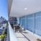 Terrazzo 401A - Apartamento 02 suítes - Acomoda até 05 pessoas - À poucos metros da praia de Bombas - (Consultar serviços de roupa de cama e banho)