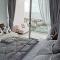 SEASKY Abelia, Studio with Sea View, Beach, Pools, Sauna, Bogaz Iskele North Cyprus