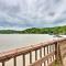Lakefront Ozark Cottage Deck with Covered Dock! - Edwards