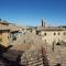 Mansarda con solarium panoramico su centro storico di Sarteano vicino alle famose terme della Val d’Orcia