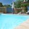 Maison de plain pied pour 4 pers piscine Lussan - Lussan