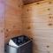 Green Tiny House with shared pool