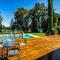 Luxury Riverside Estate - 3BR Home or 1BR Cottage or BOTH - Sleeps 14 - Swim, fish, relax, refresh - Anderson