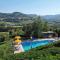 Inviting tent lodge in Massignano with shared pool