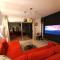 Seafront apartment with private garden