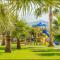 Seafront apartment with private garden