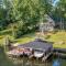 Lakefront Home with Entertainment Space and Dock! - Eatonton