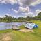 Lakefront Cabin with Access to 2 Paddleboats! - Woodville