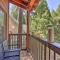 Steps to Lake Cabin with Deck in Lake Arrowhead - Lake Arrowhead