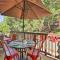 Steps to Lake Cabin with Deck in Lake Arrowhead - Lake Arrowhead