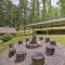 Private Fire Pit and Creek Bryson City Retreat!