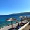 Studio Vesna with a terrace and sea view