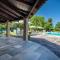Villa Sporting with tennis court, swimming pool, football field near the beaches