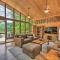 Lakefront Glass House Cabin with Mountain Views!