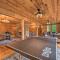 Lakefront Glass House Cabin with Mountain Views!
