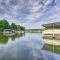 Lakefront Eldon Home with Private Boat Dock! - Eldon