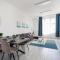Designer Apartment on the Budapest Broadway w 2BR, AC and Panorama Balcony