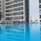 Apartamento em Bertioga com varanda gourmet Brisas da enseada