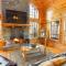 Cozy Creekside Log Cabin w Firepit, Hot Tub, WIFI