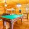 Cozy Creekside Log Cabin w Firepit, Hot Tub, WIFI