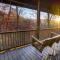 Cozy Creekside Log Cabin w Firepit, Hot Tub, WIFI