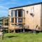 Shepherds hut with hot tub