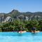 Charmant camping Familiale 3 Etoiles vue 360 plage piscine à débordement empl XXL - Labeaume