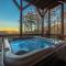 Awe-Inspiring Mountain View - Luxury Cabin with Epic Mountain Views, Hot Tub, Movie Room, Game Room, Library and More