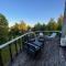 Near the lake apartment with hot tub and sauna